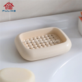 Natural Bamboo Fiber Bathroom Soap Tray